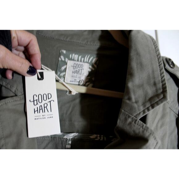 Good Hart by Matilda Jane Green Austin Cargo Jacket sz XL NEW - Picture 5 of 5